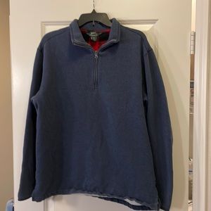 Woolrich long sleeve quarter zip pull over men’s size large